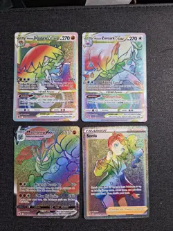 Pokemon TCG VMAX & VSTAR Rainbow Secret Rare Cards, Rebel Clash, Astral Radiance - Image 1