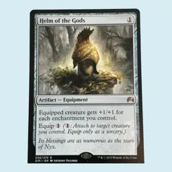 Helm of the Gods, Magic Origins, Near Mint, MTG Magic the Gathering - Image 1