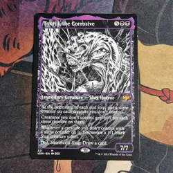 MTG Toxrill, the Corrosive - Showcase, LP/NM, English Innistrad: Crimson Vow - Image 1