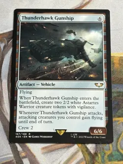 MTG - 1x Thunderhawk Gunship - 40k Warhammer NM - Image 1