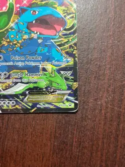 Venusaur EX XY123 Black Star Promo Pokemon XY Evolutions Promo Card Generations - Image 2