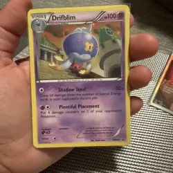 Pokemon Card Drifblim BW64 Black Star Promo Black & White Holo Near Mint - Image 1