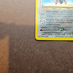 Scizor 29/75 Pokemon Neo Discovery Regular Rare Card - MP - Image 4