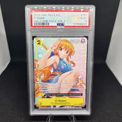 O-Nami (Welcome Pack Vol. 2) - One Piece Promotion Cards (OP-PR) PSA 10 POP 8 - Image 1