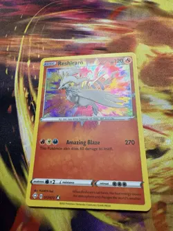 Reshiram 017/072 Amazing Rare Shining Fates Pokemon Card NM - Image 1