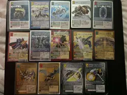 Bundle of 14 Digimon Cards - Image 1