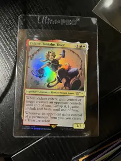Magic - MTG - Final Fantasy - Zidane Tantalus Thief - Promo Card #P-0005 - NM - Image 1