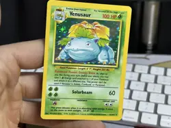 Venusaur 15/102 Base Set 1999 Holo Rare WOTC Pokemon Card TCG - Image 3