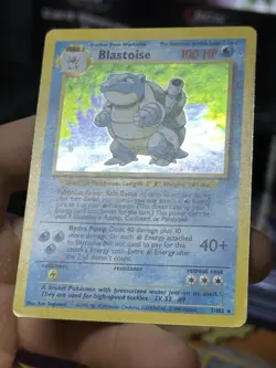 Blastoise 2/102 Base Set 1999 Holo Rare WOTC Pokemon Card TCG - Image 5