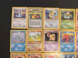 Vintage Pokemon 39 Uncommon Card Lot | Base Fossil Jungle Rocket Gym Heroes Neo - Image 2