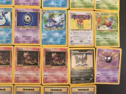 Vintage Pokemon 39 Uncommon Card Lot | Base Fossil Jungle Rocket Gym Heroes Neo - Image 5