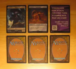 MTG Magic the Gathering Six Cards Squirrel Owl Elephant - Image 2