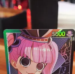 One Piece Card Game Perona Alternate Art OP06-021 Leader Rare NM English - Image 2