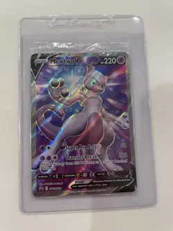 Lot Of 6 Pokemon V Cards - Gengar, Mewtwo, Urshifu, Lucario, Boltund, Chandelure - Image 3