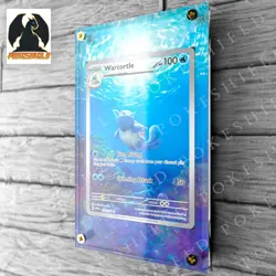 Wartortle Extended Art Custom Pokemon Card Display Case (Card not Included) - Image 3