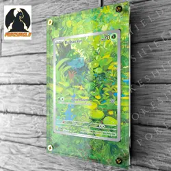 Bulbasaur Extended Art Custom Pokemon Card Display Case (Card not Included) - Image 3