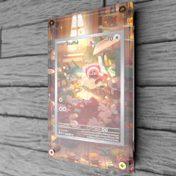 Stufful 154/132 Custom Extended Art Pokemon Display Case (Card not Included) - Image 3