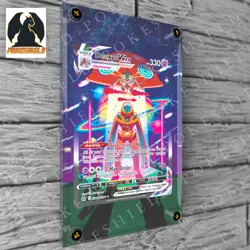 Deoxys VMax Extended Art Custom Pokemon Card Display Case (Card not Included) - Image 2