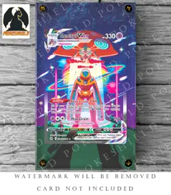 Deoxys VMax Extended Art Custom Pokemon Card Display Case (Card not Included) - Image 4