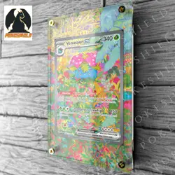 Venusaur EX Extended Art Custom Pokemon Card Display Case (Card not Included) - Image 3