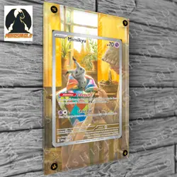 Mimikyu Promo Extended Art Custom Pokemon Card Display Case (Card not Included) - Image 2