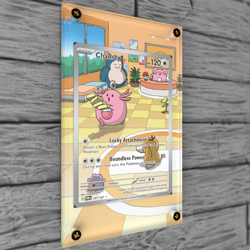 Chansey 187/167 Pokemon Extended Art Display Case (Card not Included) - Image 2