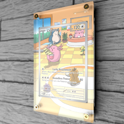 Chansey 187/167 Pokemon Extended Art Display Case (Card not Included) - Image 3