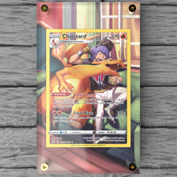Charizard TG03 Custom Pokemon Display Case (Card not Included) - Image 1