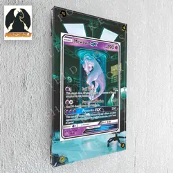 Mewtwo GX Alternate Art Custom Pokemon Card Display Case (Card not Included) - Image 2