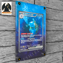 Blastoise ex 202/165 Pokemon Extended Art Case (CARD NOT INCLUDED) - Image 2