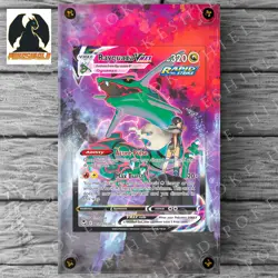 Rayquaza VMAX TG20/TG30 Pokemon Extended Art Display Case (CARD NOT INCLUDED) - Image 4