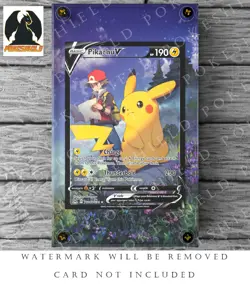 Pikachu V TG16/TG30 Pokemon Extended Art Display Case (CARD NOT INCLUDED) - Image 1