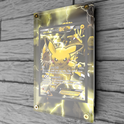 Pikachu ex xy 124 Extended Art Custom Pokemon Card Case (Card not Included) - Image 4