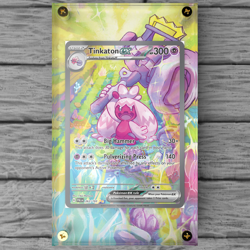 Tinkaton ex 262/193 Pokemon Extended Art Display Case (Card not Included) - Image 1