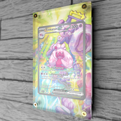 Tinkaton ex 262/193 Pokemon Extended Art Display Case (Card not Included) - Image 3