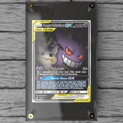 Gengar & Mimikyu 165/181 Extended Art Pokemon Card Case (Card not Included) - Image 1