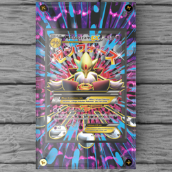 Mega Alazkazam 118/124 Custom Extended Pokemon Display Case (Card not Included) - Image 1