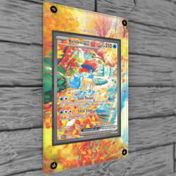 Keldeo EX 167/086 Custom Extended Pokemon Display Case (Card not Included) - Image 2