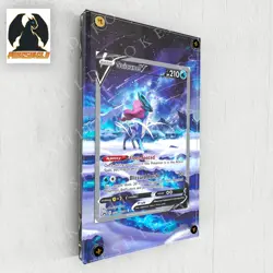 Suicune V Alternate Art Custom Pokemon Card Display Case (Card not Included) - Image 2