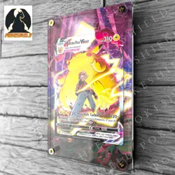 Pikachu VMax TG17/TG30 Pokemon Extended Art Display Case (CARD NOT INCLUDED) - Image 3