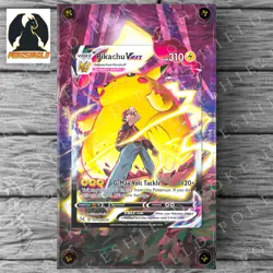 Pikachu VMax TG17/TG30 Pokemon Extended Art Display Case (CARD NOT INCLUDED) - Image 4