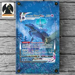 Shadow Rider Calyrex VMAX Pokemon Extended Art Display Case (CARD NOT INCLUDED) - Image 4
