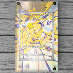 Joltik 150/142 Pokemon Extended Art Display Case (Card not Included) - Image 1