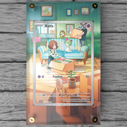 Ralts 211/198 Custom Pokemon Display Case (Card not Included) - Image 1