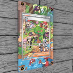 Clive 236/091 Custom Pokemon Display Case (Card not Included) - Image 2