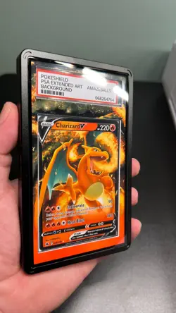 Charizard V 018/159 PSA Magnetic Pokemon Art Display Case (Card not Included) - Image 2