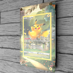 Pikachu GG30/GG70 Custom Extended Art Pokemon Display Case (Card not Included) - Image 3