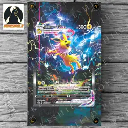 Jolteon VMAX SWSH184 Pokemon Extended Art Display Case (CARD NOT INCLUDED) - Image 5