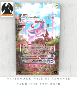 Espeon VMax 270/264 - Pokemon Extended Art Display Case (CARD NOT INCLUDED) - Image 1