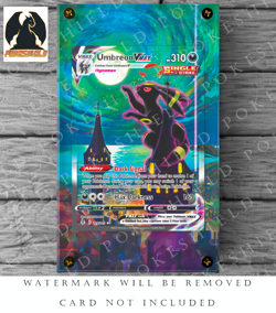 Umbreon VMAX 215/203 Pokemon Extended Art Display Case (CARD NOT INCLUDED) - Image 1